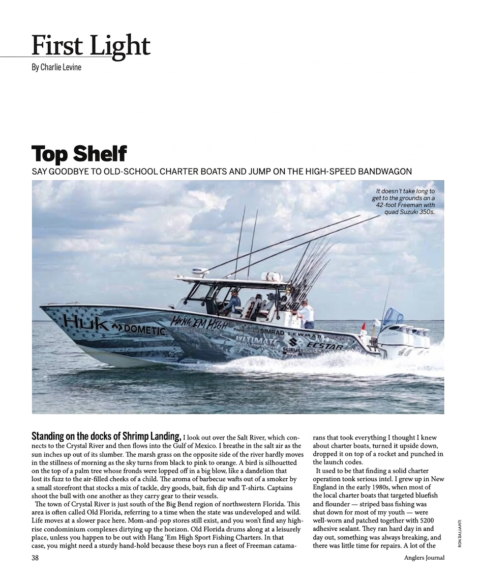 Hang Em High Charter Fishing Article